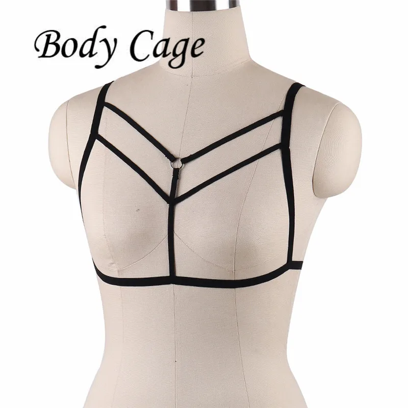 Клетка для тела 2018 Новый пастельный ремень в готическом стиле Готическая Женская