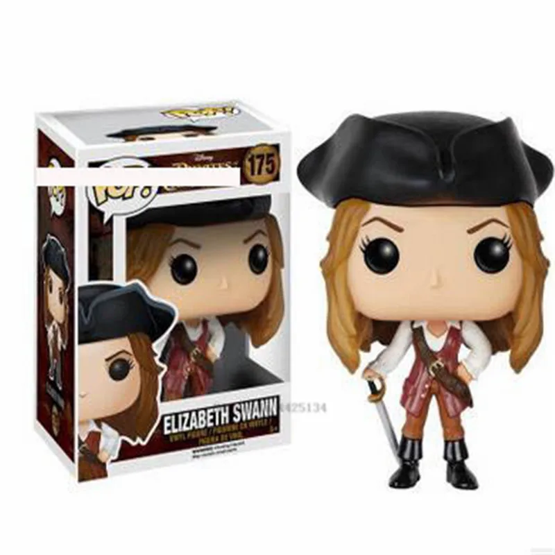 FUNKO POP Пираты Карибского моря Джек Спарроу капитан Салазар Elizabeth фигурка