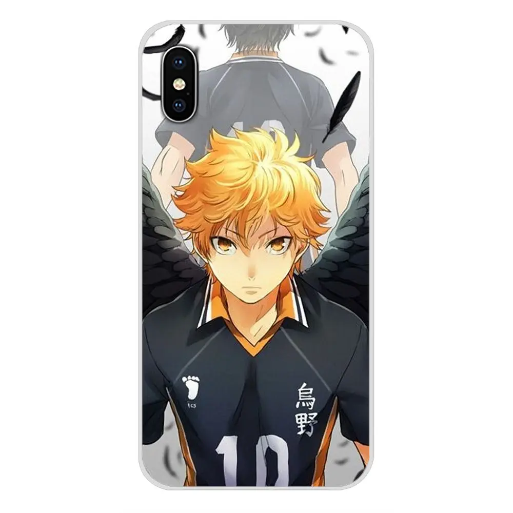 Аксессуары для телефона с аниме Haikyuu hinata Чехлы Huawei Nova 2 3 2i 3i Y6 Y7 Y9 Prime Pro GR3 GR5 2017 2018 2019