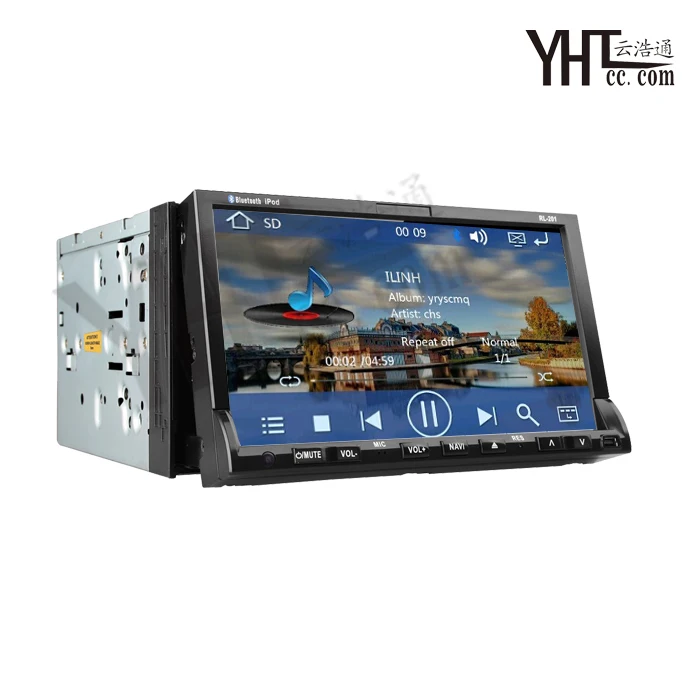 Беспроводная Камера Заднего Вида Двухместный 2 Din Car PC Tablet GPS Навигации для Nissan Qashqai