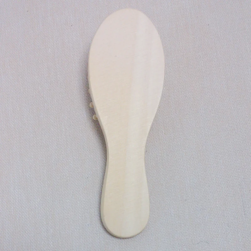 Горячая распродажа высокое качество деревянная мини щетка для волос ухода за