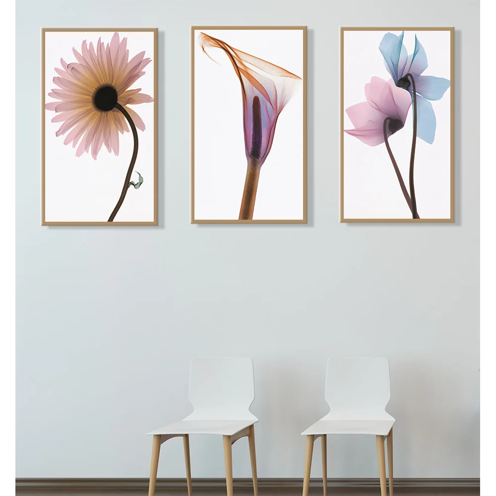 Скандинавский декор плакат и печати северных акварель цветок холст Книги по