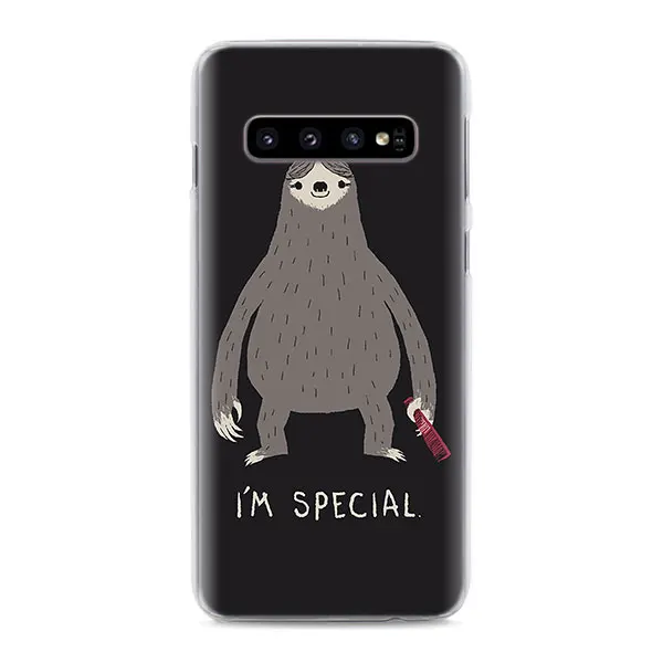 11 Yoga лень Роза телефон чехлы для samsung Galaxy S10e S10 S8 S9 плюс M10 M20 M30 A50 S6 S7 края Жесткий Чехол - Цвет: 11