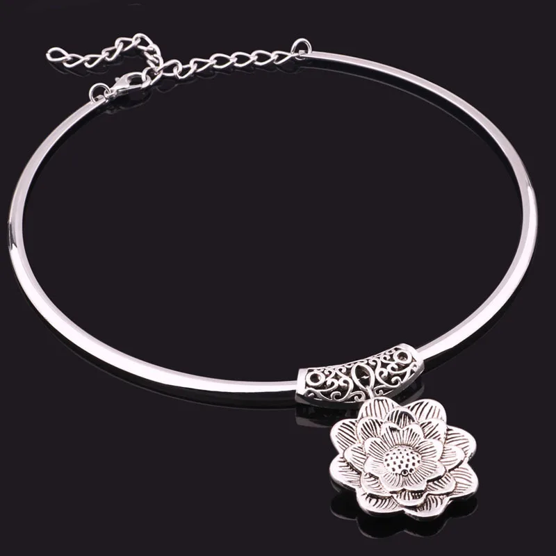 Креативное огромное ожерелье Hejinshan украшение для воротника в виде чайного цветка