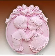 Силиконовая форма для мыла ручной работы FM211|mold wedding|silicone soap moldcraft molds |