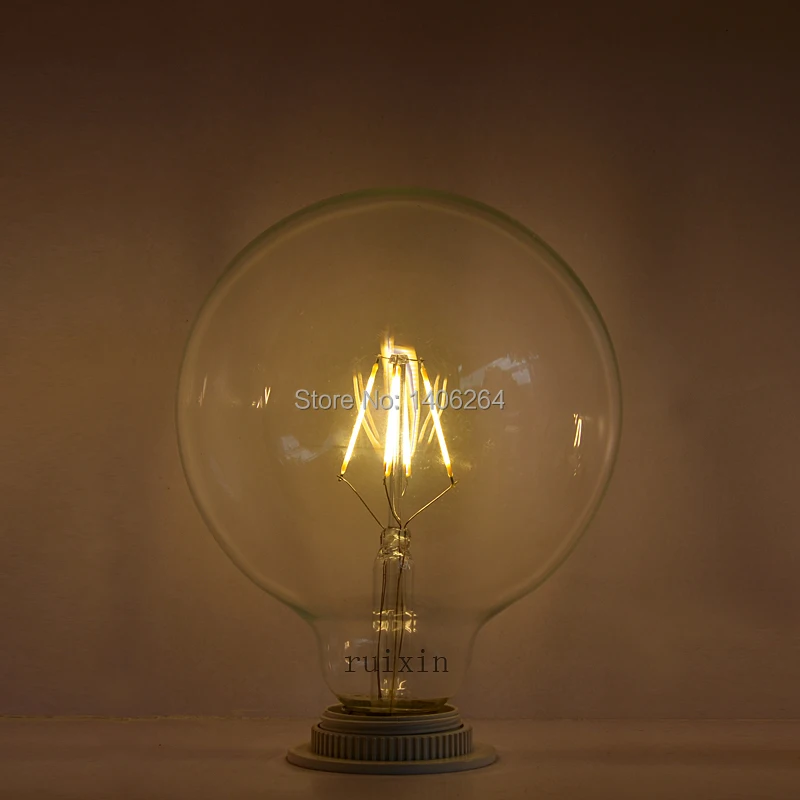 

4W Long Lasting Industrial Vintage G80 Edison LED Bulb E27 360 Degree Warm White For Cafe Bar Hall Coffee Shop Club Store