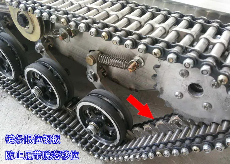 Тяжелый каркас из нержавеющей стали для гусеничного робота-пилота EOD fire - купить