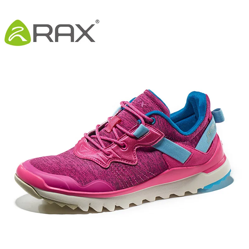 rose red women RAX/Мужская прогулочная обувь; сезон осень-зима; женские кроссовки; уличная спортивная обувь; Мужская дышащая обувь для упражнений; 63-5C359 - Цвет: rose red women