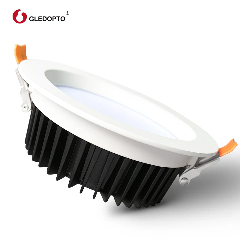 G светодиодный OPTO ZIGBEE умный дом 9 Вт светодиодный RGBcct вниз светильник управление приложением работа с Amazon plus светодиодный rgb лампа с регулируемой яркостью светильник Голосовое управление