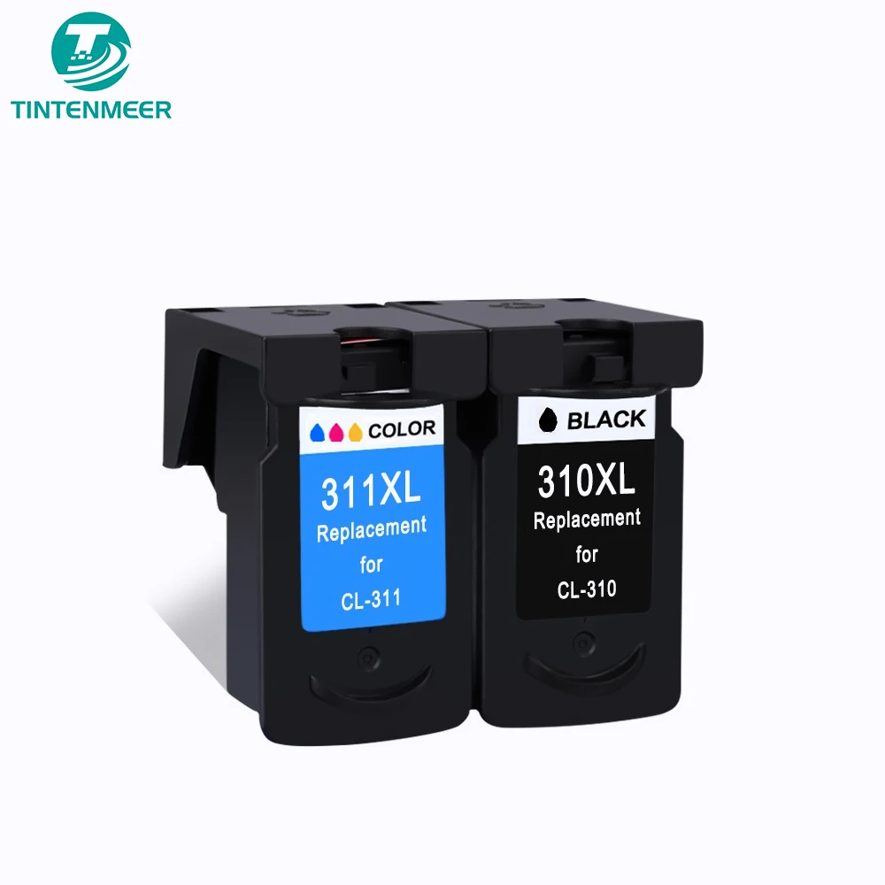 Картридж TINTENMEER pg 310 CL 311 совместимый для canon IP1800 IP2500 MP210 MP220 MP470 MX300 MX310 MX350