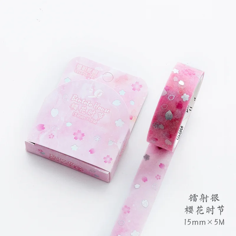 1 шт. Kawaii тонкая рисовая бумага клейкие ленты Скрапбукинг маскирования клейкие ленты наклейки Скрапбукинг Washitape стиральная лента sumikko 02589 - Цвет: 16