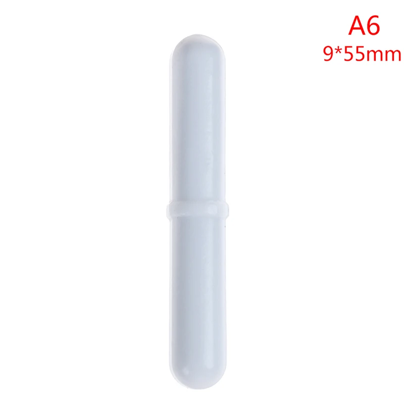 A6 Горячее предложение! Распродажа! 1 шт. PTFE магнитная мешалка белый цвет без поворотного кольца 7 размеров - Цвет: A6