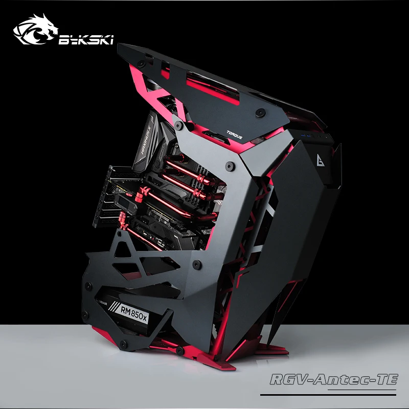 Bykski DIstro пластина для ANTEC чехол компьютера DDC насос Res комбо водной охладитель