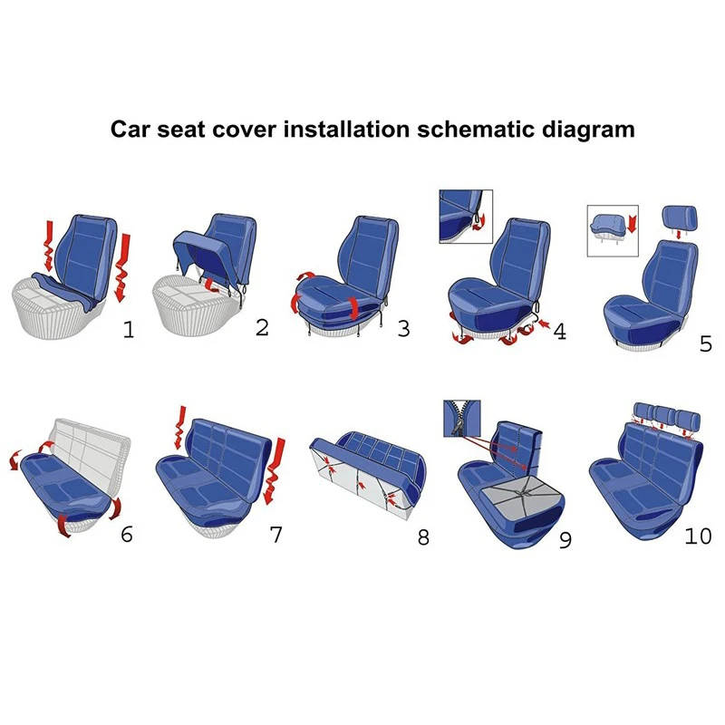 

Car Seat Cover Universal Automobile Seat Protector Cover Zebra Lines Car-Styling And Steering Wheel Cover Shoulder Pad Accessory