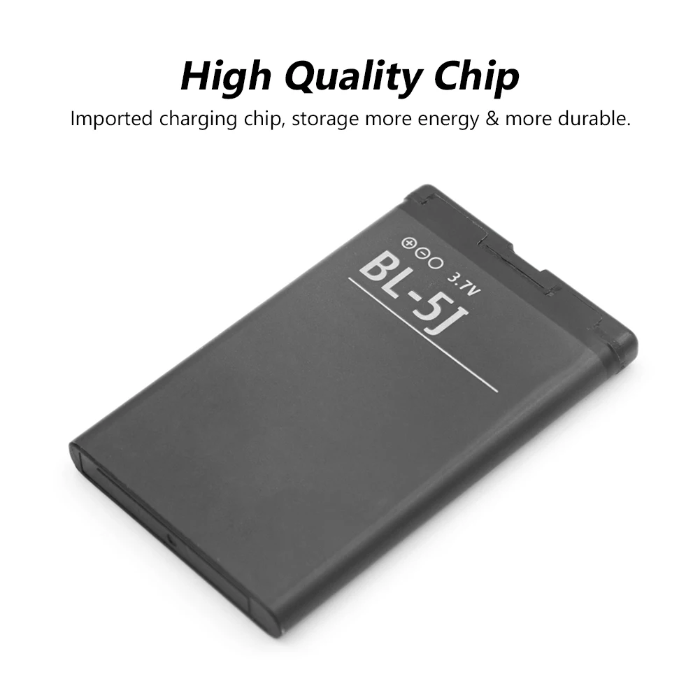 2019 новый 100% оригинальная замена BL 5J Батарея для Nokia N900 Lumia 520 521 525 5230 5233 5238 5800 5802X6