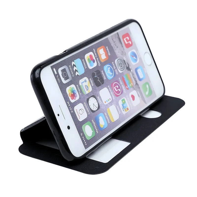 Мода PU кожаный бумажник флип Coque Чехол чехол для Apple iPhone 7 Plus Роскошные с стенд