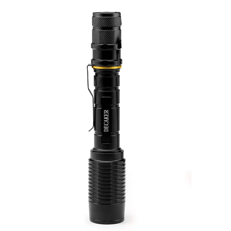 Новый Zoom тактический фонарь CREE X L T6 5 режимов Светодиодный для охоты на велосипеде