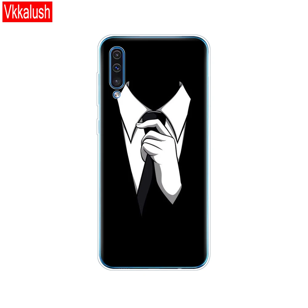 80054 Чехол для samsung Galaxy A50 силиконовый прозрачный Футляр задняя крышка чехол для телефона для samsung A50 A505 A505F SM-A505F мягкий чехол 6,4 - Цвет: 80054