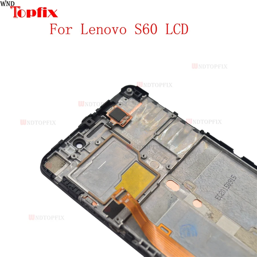 ЖК дисплей для Lenovo s60 S60W S60T S60A сменный модуль сенсорного экрана с цифровым