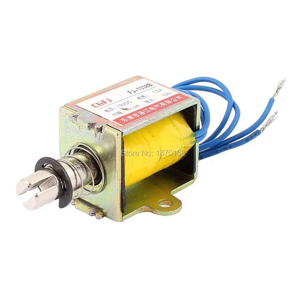 Fj 1038 типов электромагнитных DC Pull Push 10N 12 V 1.2A электромагнитный магнит 10 мм|12