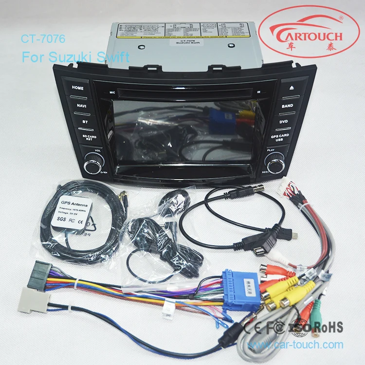 Автомобильный мультимедийный плеер Cartouch автомагнитола 2 Din с GPS ДЛЯ SUZUKI/SWIFT 2011