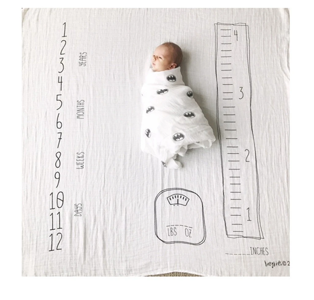 Фирменная Новинка 120x120 см буквы baby Одеяло новорожденных банные полотенца наряд для фотосессий среди педиатров Обёрточная бумага новорожденный детский наряд для фотосессии Одеяло
