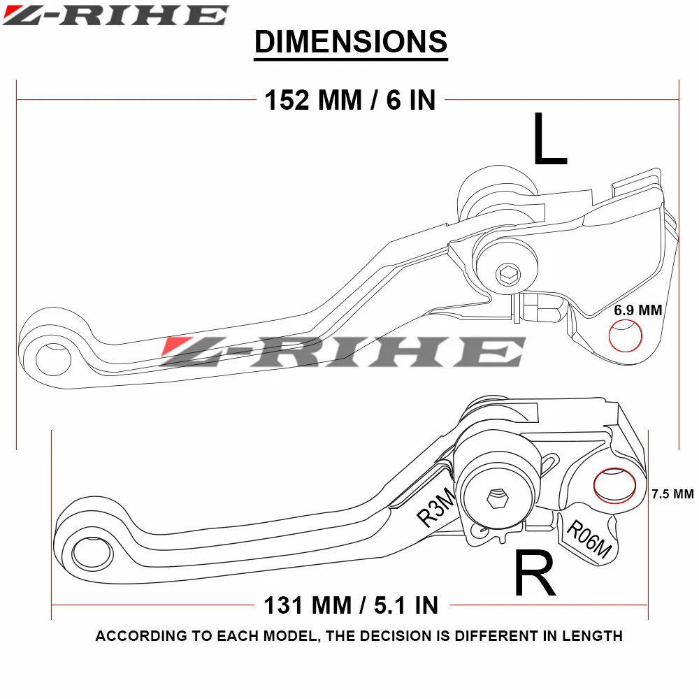 ЧПУ Поворотные тормозные рычаги сцепления для Suzuki DRZ400S DRZ400SM DRZ400 2000 2017 DRZ 400 S Enduro