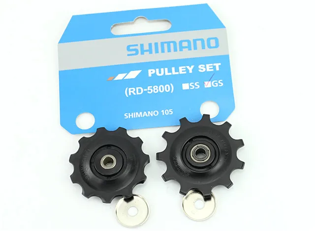 Фирменная новинка SHIMANO DA/UT/105/XT/XTR 9 S/10 S/11 S mountain/дорожный велосипед Полный спектр сзади Ремонт Запчасти направляющее колесо