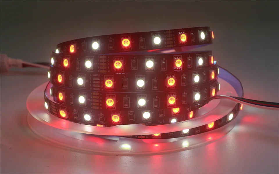 Светодиодная лента 5050 12 В RGB RGBW rgbww 12 В 5 м водонепроницаемая гибкая световая полоса 60 светодиодный/м светодиодный лента Luces лампа лента ТВ ПОДСВЕТКА