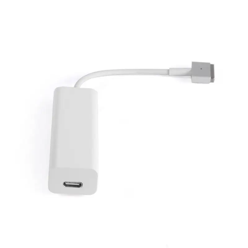 USB C к Magsafe 45 Вт 60 Вт конвертер адаптер для MacBook Pro компьютера быстрое Безопасное подключение Т-образной головки L головы серии зарядных преобразователей