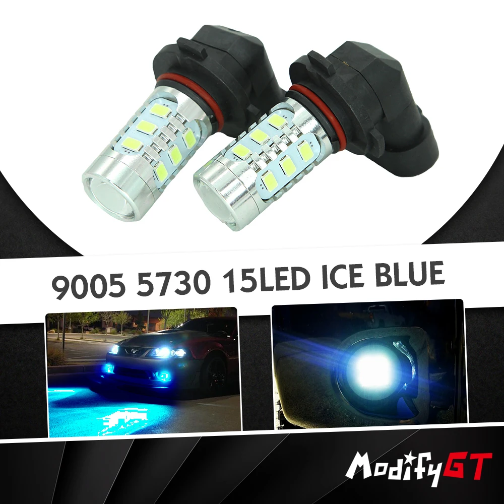 Modifygt 4 шт. Автомобильные светодиодные противотуманные фары H4 H7 9006 HB4 9005 HB3 H10 5730 P13W
