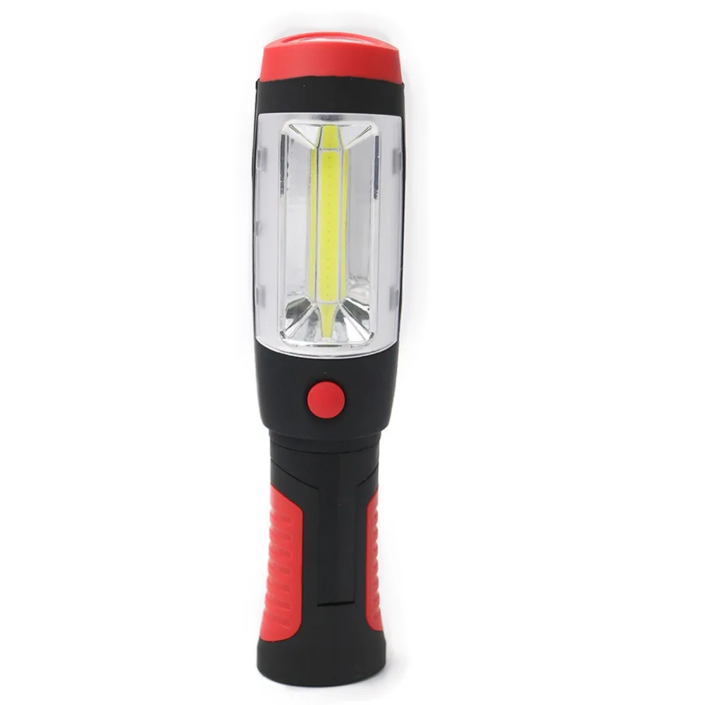 Светодиодный фонарик 2 режима портативный аварийный COB фонарь для кемпинга