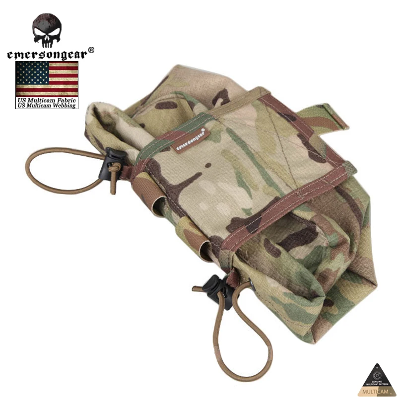 Emersongear складной мешок для сброса Мультикам MOLLE тактический большой магазина US 500D