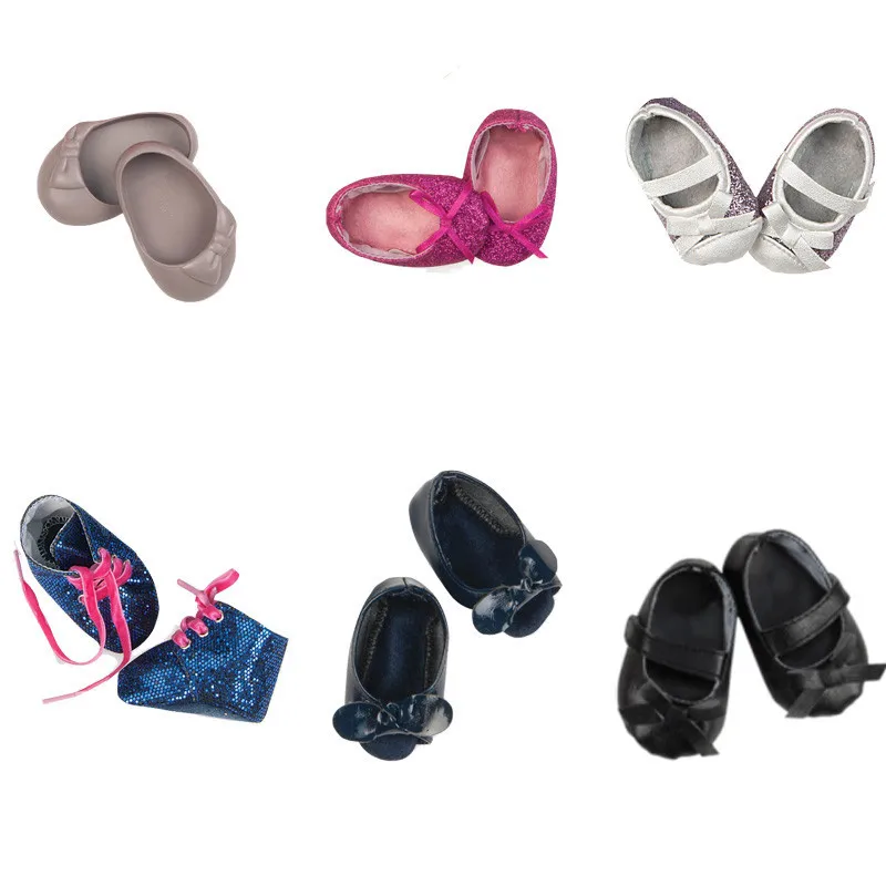 Обувь 7 см для 18 дюймовых американских кукол разные стили наше поколение