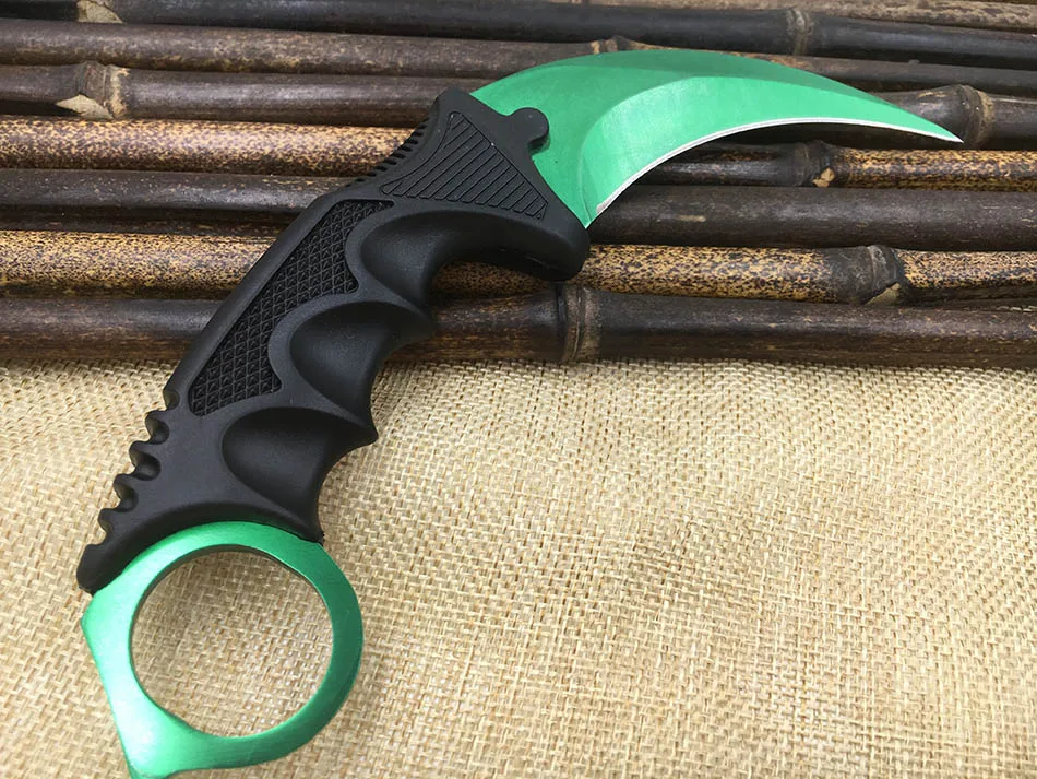 CS Go Counter Strike Коготь Karambit Ножи резкость Средства ухода за кожей Шеи с оболочкой зуб