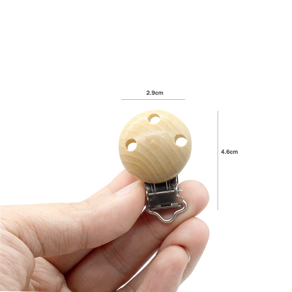 

Round Shape Silicone Baby Teether 5PC Teething Pacifier Infant Holder Clip Nursing Baby Dummy Clips