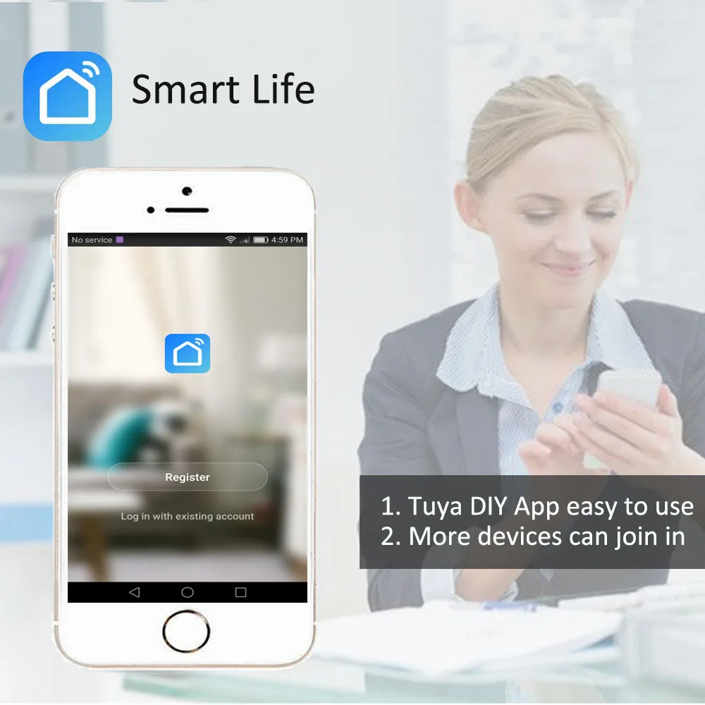 Датчик движения Tuya Smart Life с Wi-Fi миниатюрный Инфракрасный датчик приложением