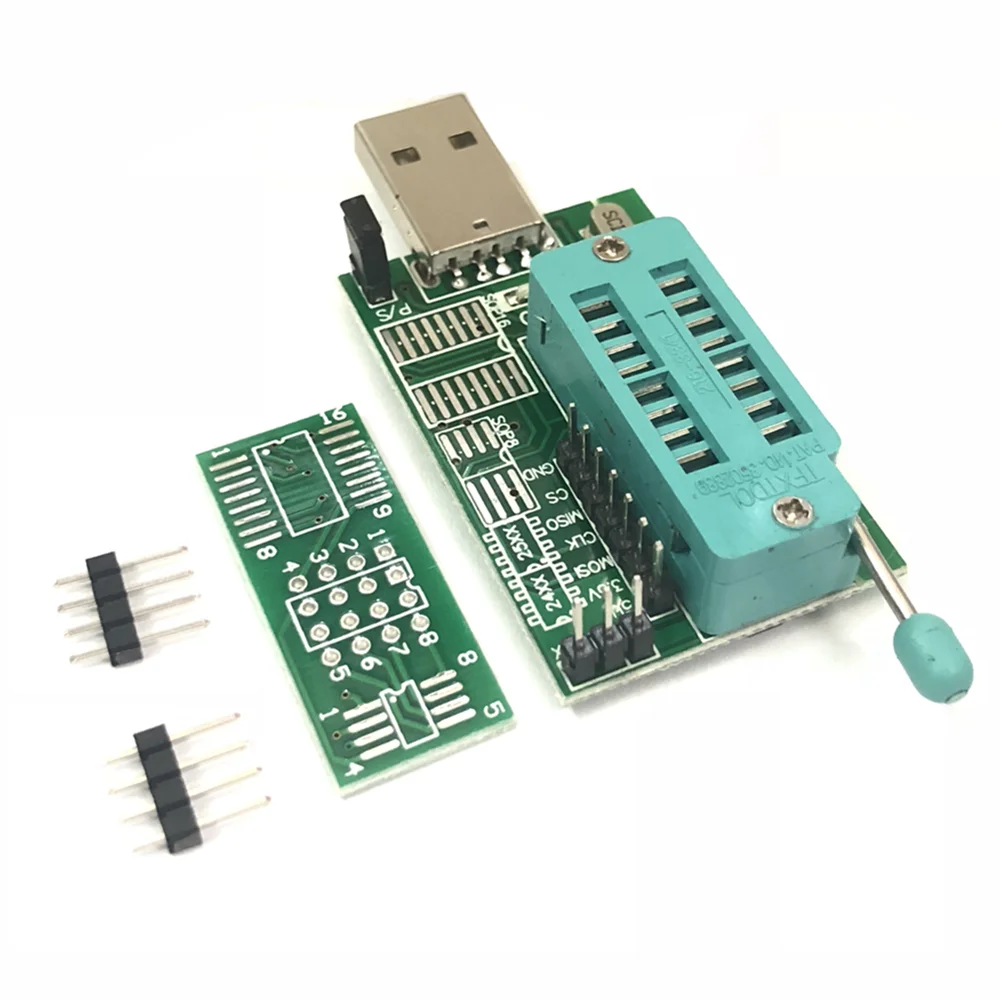 1 компл./лот очень быстро! Программатор USB 2 0 серия CH341A поддержка 24 EEPROM Writer 25 SPI Flash