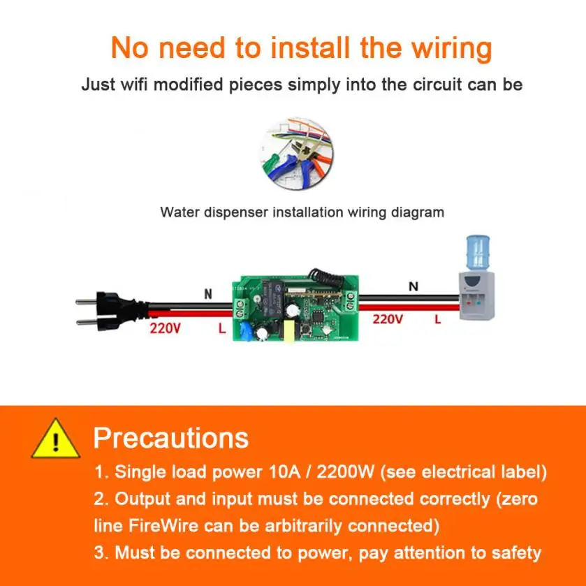 HIPERDEAL Wifi переключатель универсальный модуль автоматизации умного дома таймер Diy