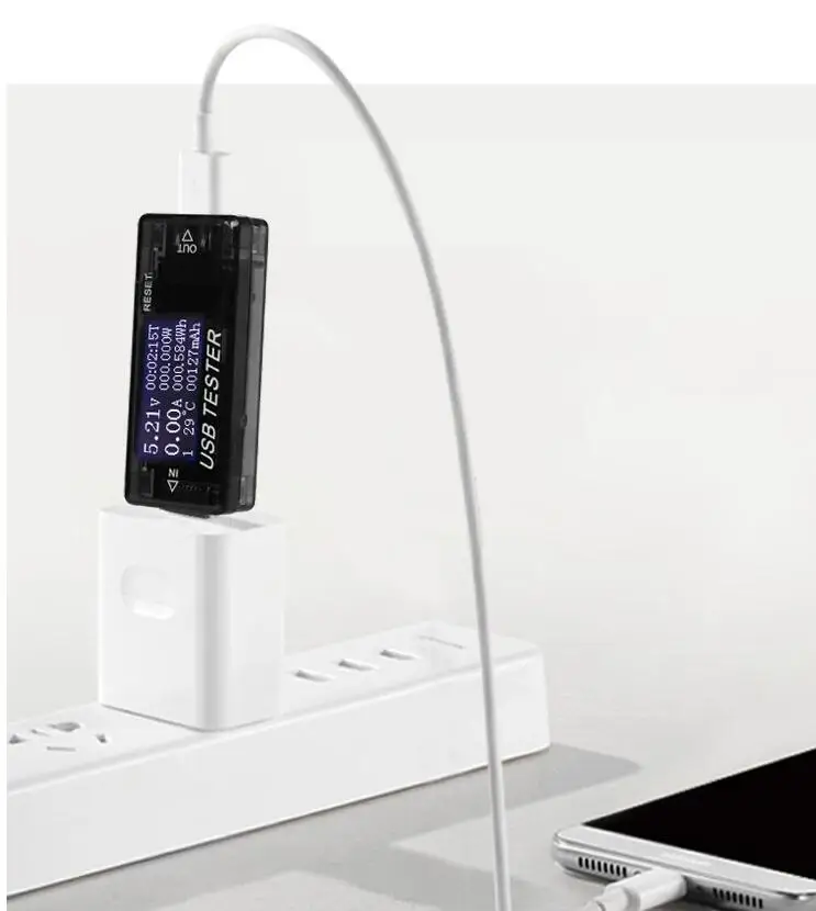 USB тестер 7 в 1 цифровой вольтметр постоянного тока амперметр измеритель