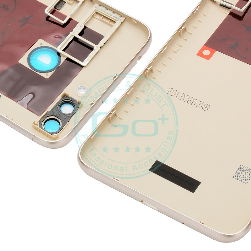 Original Redmi 6 Back Cover Battery Door Plastic Housing Xiaomi Redmi6 Panel + Camera Glass lens+ Card Slot Repair Parts | Мобильные