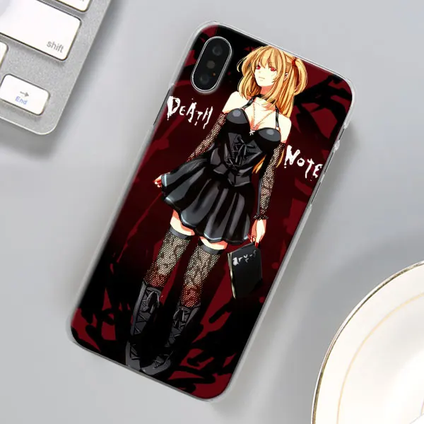 10 Death Note чехол для телефона для Apple iPhone X XR 7 8 Plus 6 6s Plus XS MAX 11 Pro Max SE чехол для телефона Coque - Цвет: 10