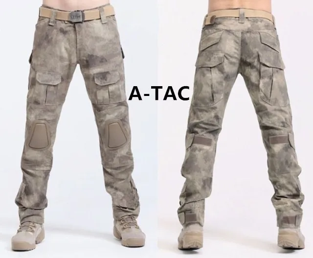Камуфляжные тактические военные штаны одежда для пейнтбола армейские