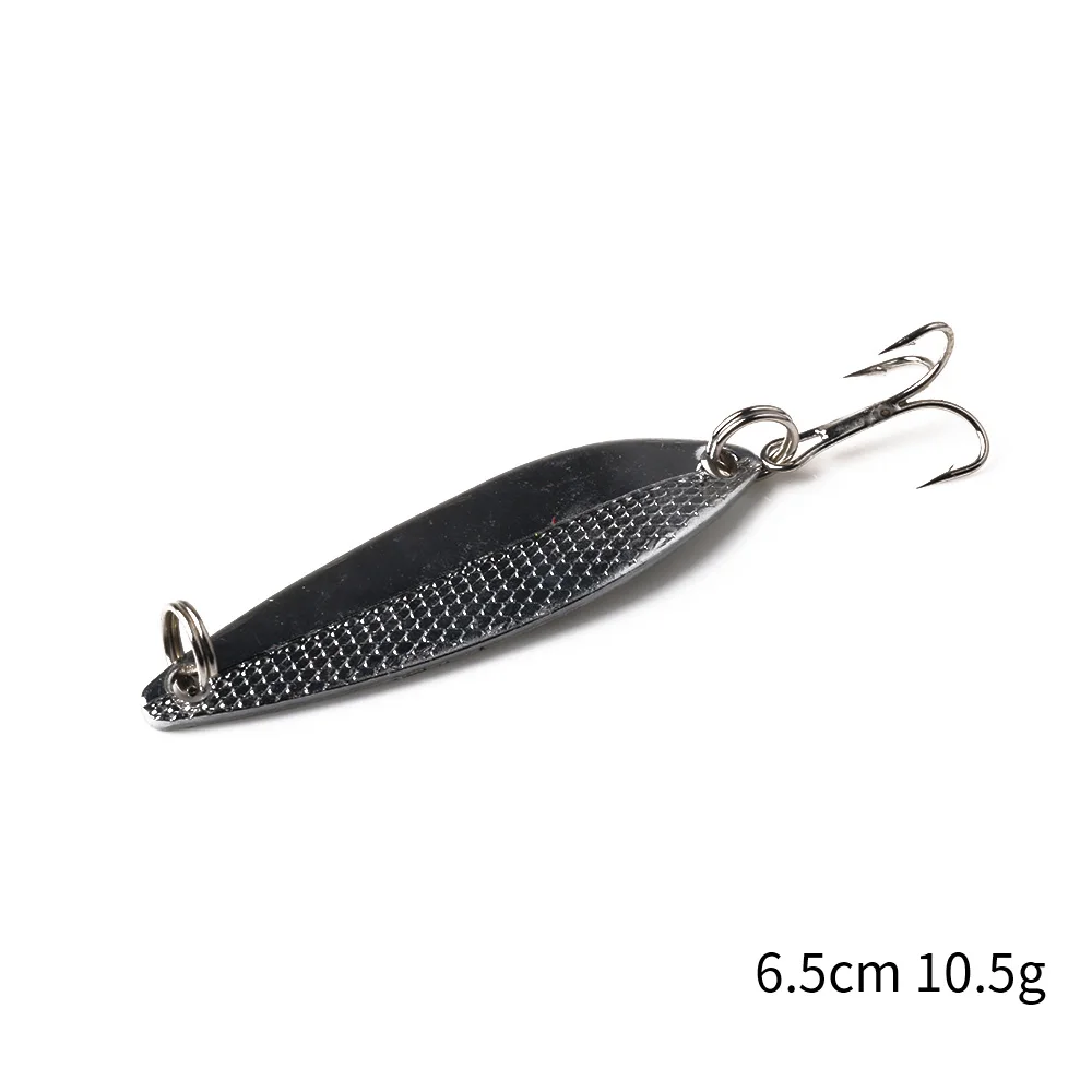 SP208-2 1pcs Metal Spinner Spoon Fishing Lure Hard Baits Gold /Silver Sequins Noise Paillette Treble Hook Tackle 10/10.5/14/16.5/20g - Цвет: SP208-2