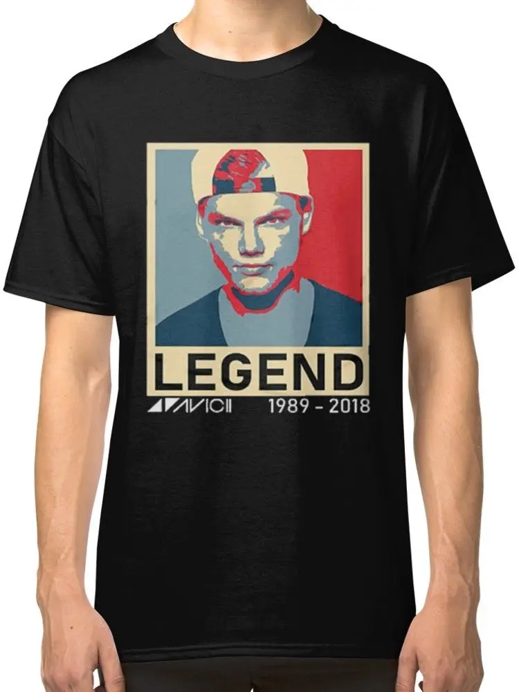 Футболка AVICII The Legend футболки одежда футболка новый модный топ в стиле хип-хоп