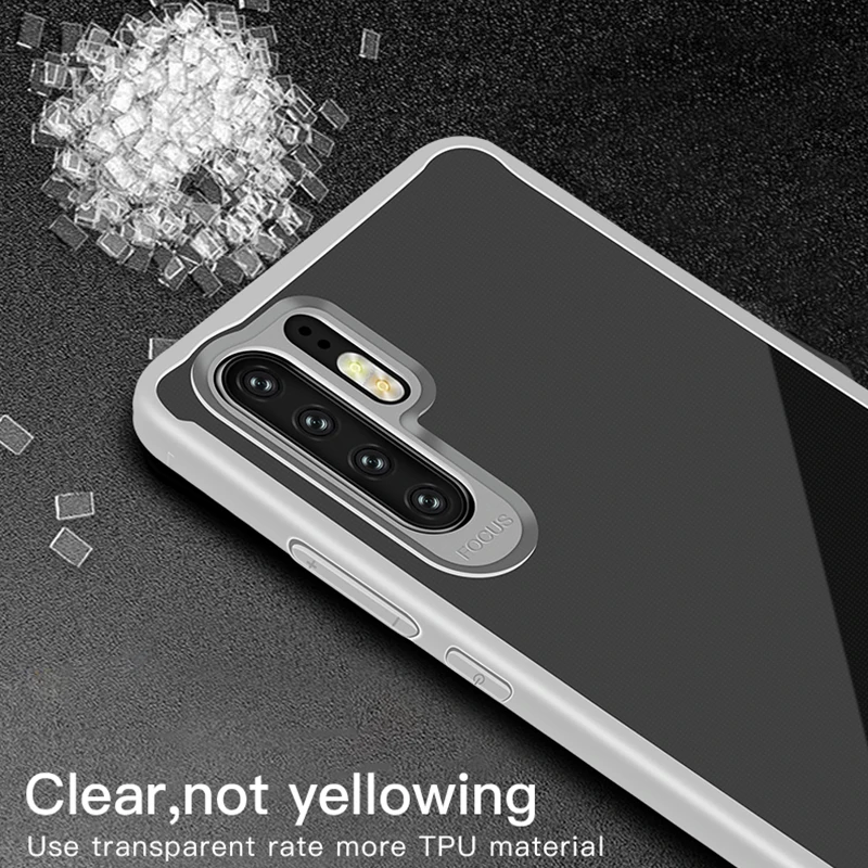 Модный прозрачный Силиконовый ТПУ чехол для телефона Huawei P30 P20 Lite Pro P Smartrt 2019