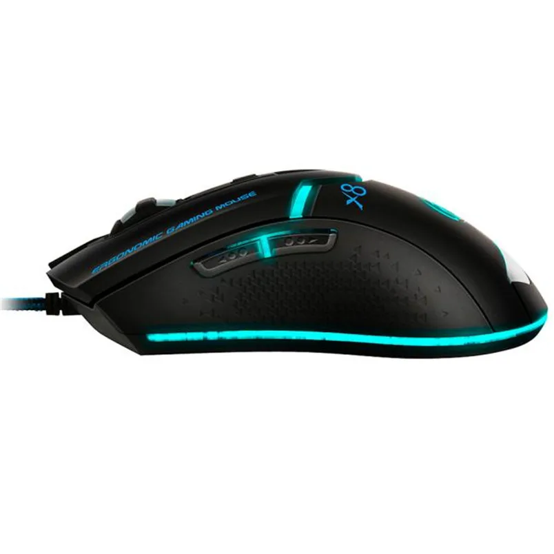 Надежная Проводная игровая мышь 3000 точек/дюйм светодиодная оптическая 6D USB для