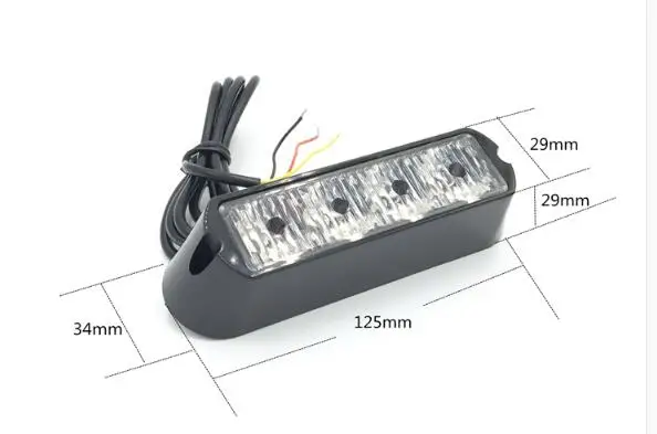 Высшее Звездное Tir 4W светодиодный автомобильный внешний предупреждающий