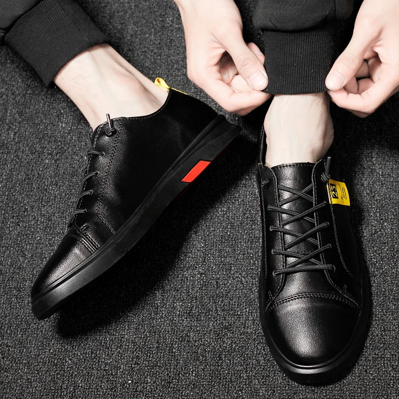 New Arrival Spring Summer Men Skateboarding Shoes Lace Up Breathable Casual Trainers Fashion Sneakers Plus Size 37-45 | Обувь