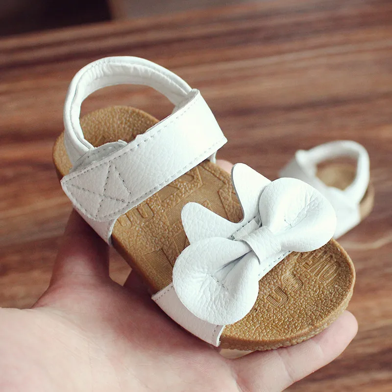 Детские сандалии из натуральной кожи коллекция 2017 года летние для девочек обувь